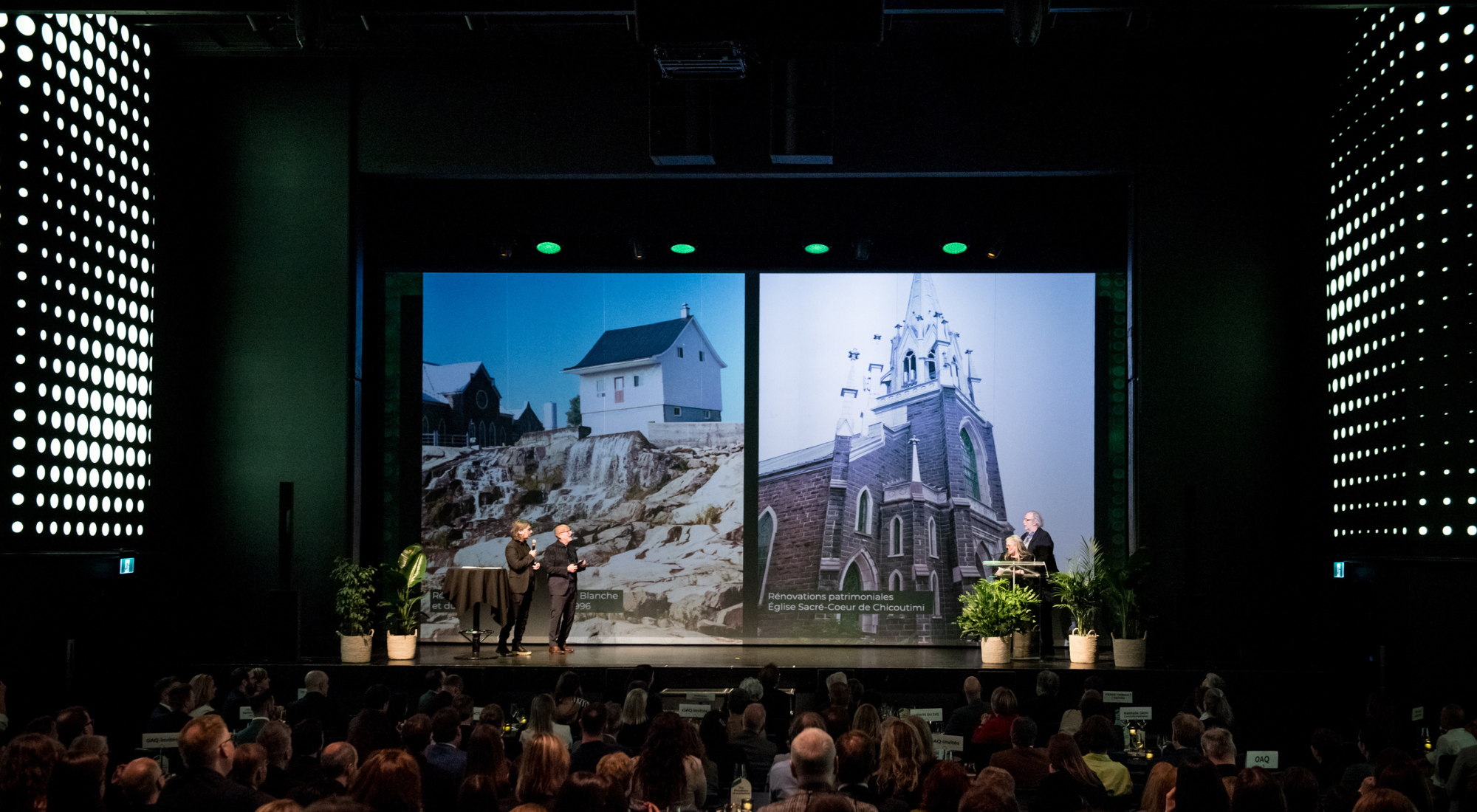Gala des Prix d’excellence en architecture 2025 à l’Espace St-Denis organisé par Kumpanni